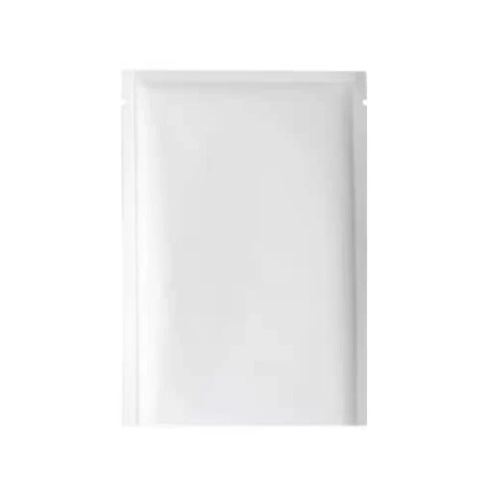 100Pcs Colorful Aluminum Foil Bag Open Top Tear Notch Food Candy Household Nut Snack Tea Recycable Storage Packaging Pouches