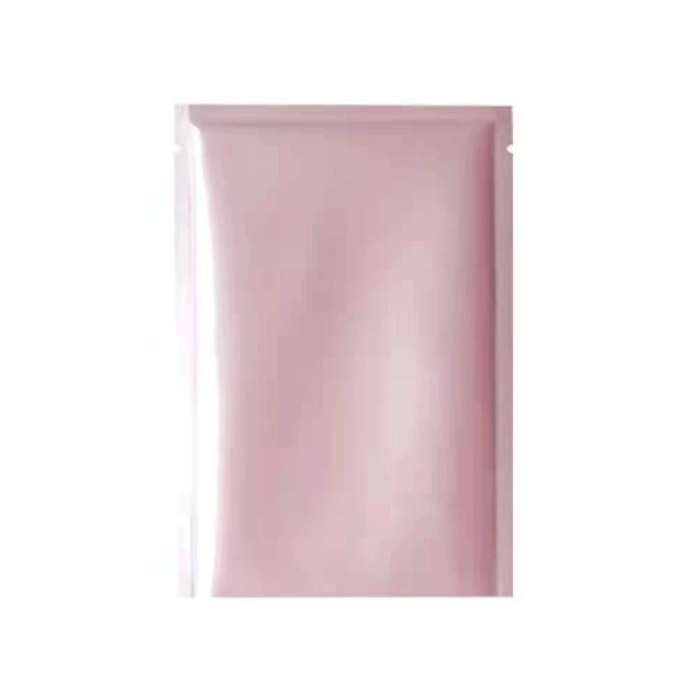 100Pcs Colorful Aluminum Foil Bag Open Top Tear Notch Food Candy Household Nut Snack Tea Recycable Storage Packaging Pouches