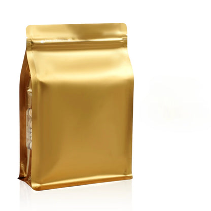 50Pcs Colorful Eight Sided Self Sealing Bag Zip Lock Thickened Tea Cat Dog Food Feed Sealed Aluminum Foil Packaging Pouches