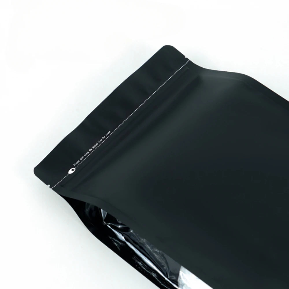 50Pcs Colorful Eight Sided Self Sealing Bag Zip Lock Thickened Tea Cat Dog Food Feed Sealed Aluminum Foil Packaging Pouches