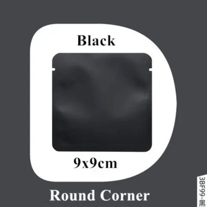 100Pcs Open Top Aluminum Foil Bags 2g-15g Tea Heat Sealing Pouches for Coffee Herbs Sugar Shampoo Powder Salt Packaging