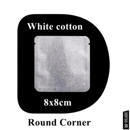 100Pcs Open Top Aluminum Foil Bags 2g-15g Tea Heat Sealing Pouches for Coffee Herbs Sugar Shampoo Powder Salt Packaging