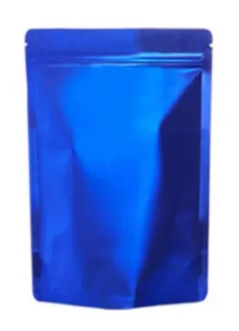 100Pcs Matte Aluminum Foil Ziplock Bags Thick Coffee Snack Tea Candy Pouches Resealable Moisture-Proof Durable Gift Packaging