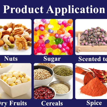 100Pcs Matte Aluminum Foil Ziplock Bags Thick Coffee Snack Tea Candy Pouches Resealable Moisture-Proof Durable Gift Packaging