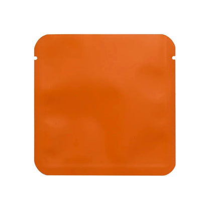 100Pcs Open Top Aluminum Foil Bags 2g-15g Tea Heat Sealing Pouches for Coffee Herbs Sugar Shampoo Powder Salt Packaging