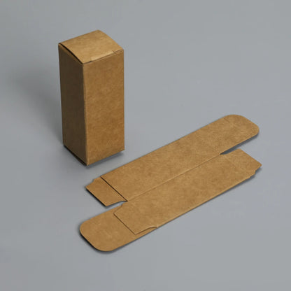 50 шт. Маленькая длинная картонная коробка-трубка, пустая бумажная коробка для упаковки помады, флаконов эфирного масла, парфюмерных банок, бизнес-коробок 