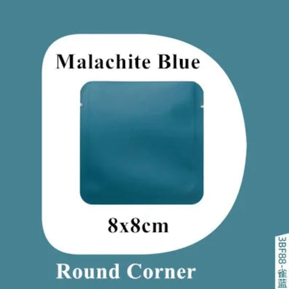 100Pcs Open Top Aluminum Foil Bags 2g-15g Tea Heat Sealing Pouches for Coffee Herbs Sugar Shampoo Powder Salt Packaging