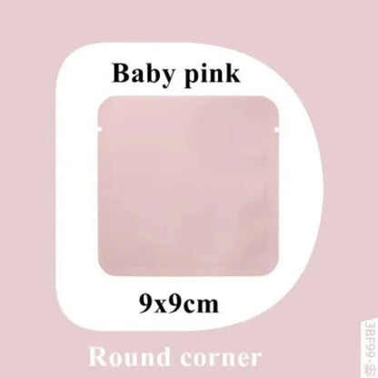 100Pcs Open Top Aluminum Foil Bags 2g-15g Tea Heat Sealing Pouches for Coffee Herbs Sugar Shampoo Powder Salt Packaging