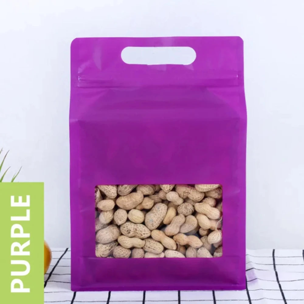 50 шт. многоразовых прозрачных пакетов с застежкой-молнией, закрывающихся на молнию, для хранения чая, закусок, специй, конфет, печенья и кофе 