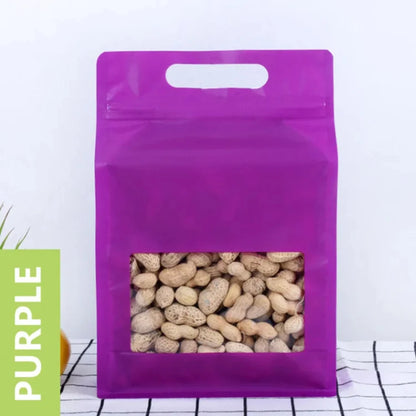 50 шт. многоразовых прозрачных пакетов с застежкой-молнией, закрывающихся на молнию, для хранения чая, закусок, специй, конфет, печенья и кофе 