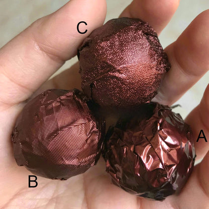 500Pcs Colored Aluminum Foil Paper Chocolate Candy Little Green Tea Glutinous Rice Egg Sesame Pill Pink Tin Paper