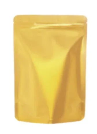 100Pcs Matte Aluminum Foil Ziplock Bags Thick Coffee Snack Tea Candy Pouches Resealable Moisture-Proof Durable Gift Packaging